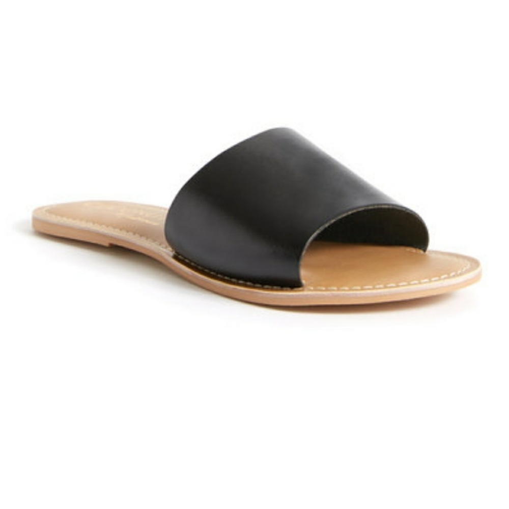 BEACH by Matisse Cabana leather slide New in Box
